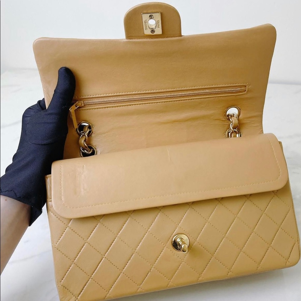 Authentic Chanel Vintage 24k M/L caramel - Picture 4 of 16